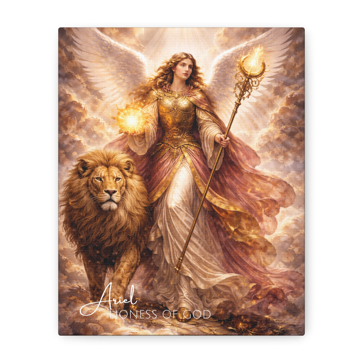 Archangel Ariel Canvas Wall Art product artwork
