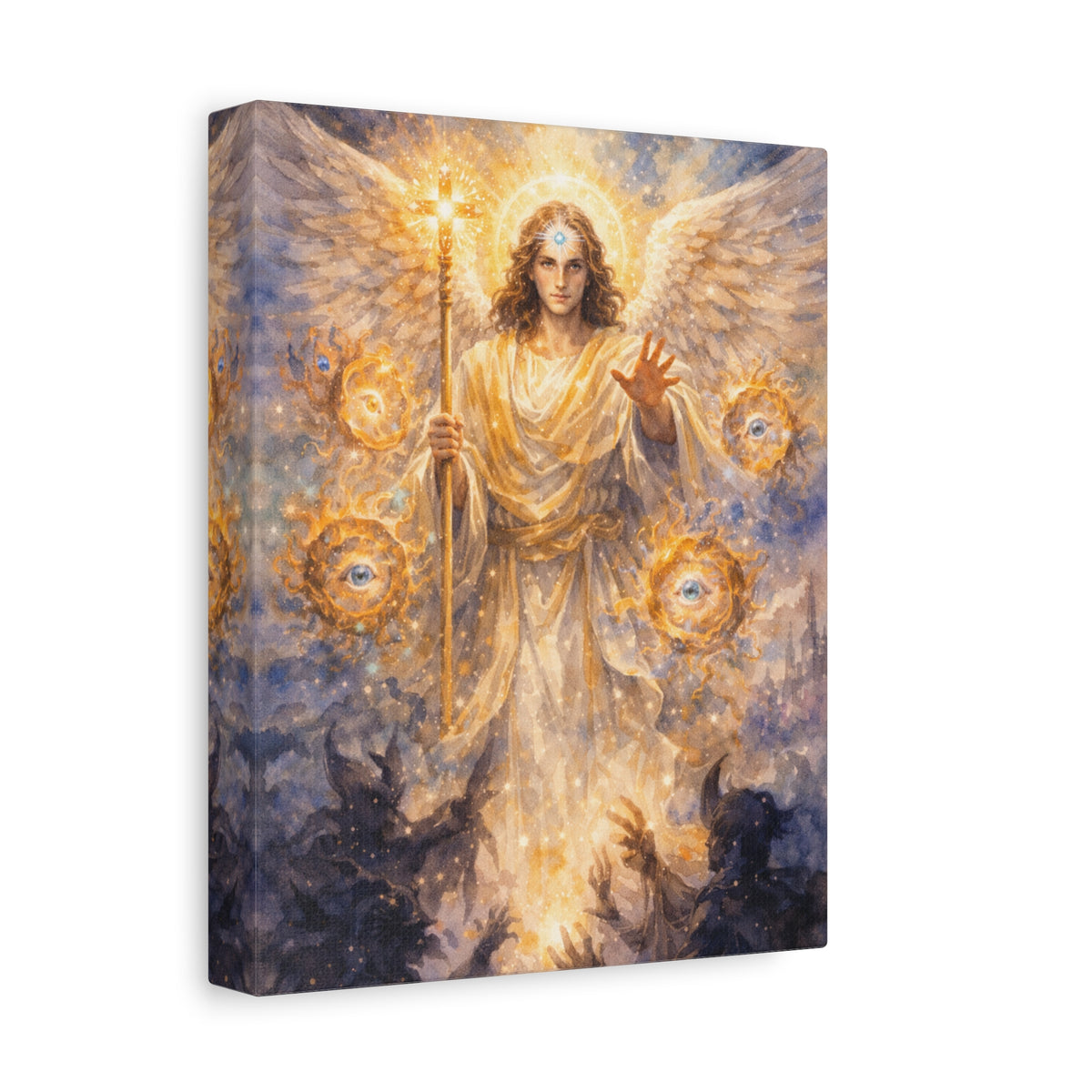 Archangel Phanuel Canvas Wall Art