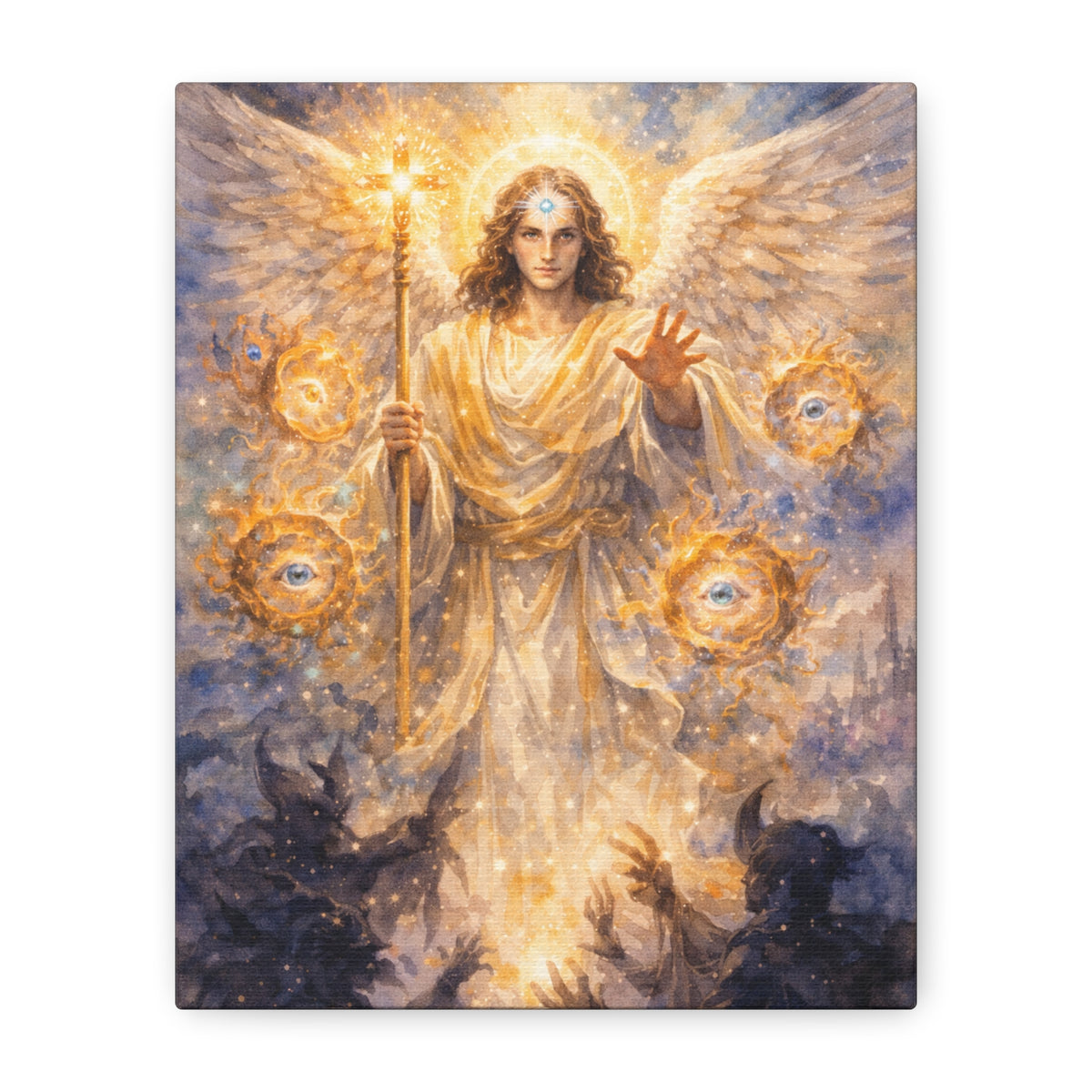 Archangel Phanuel Canvas Wall Art product artwork