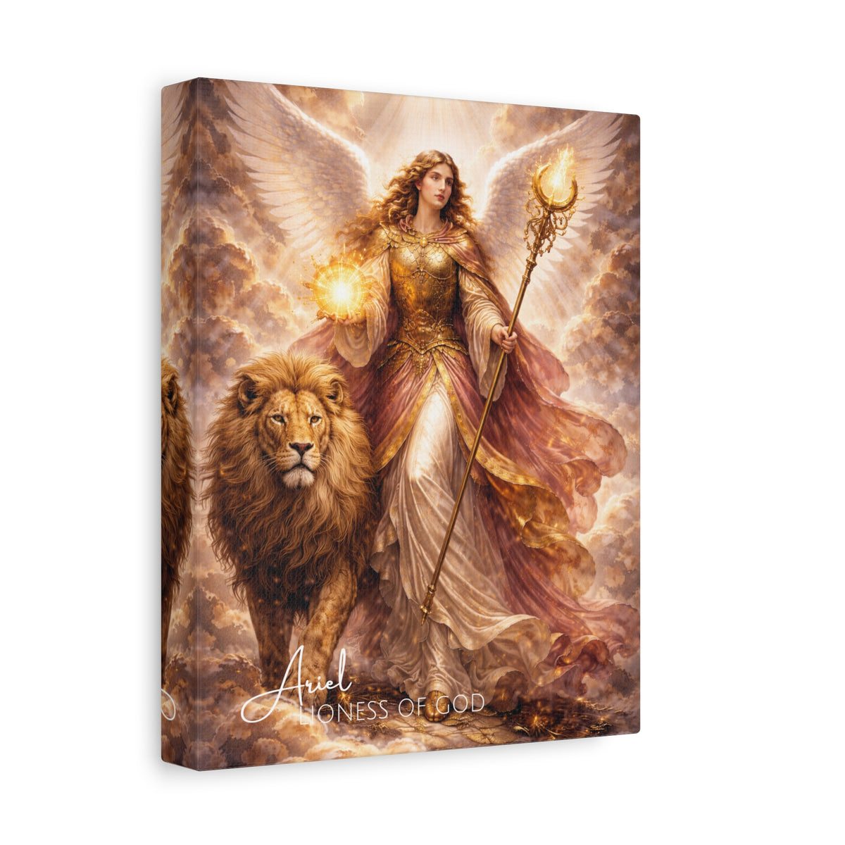 Archangel Ariel Canvas Wall Art