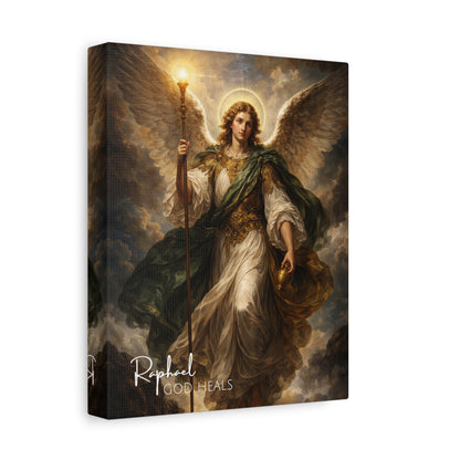 Archangel Raphael God Heals Canvas Wall Art