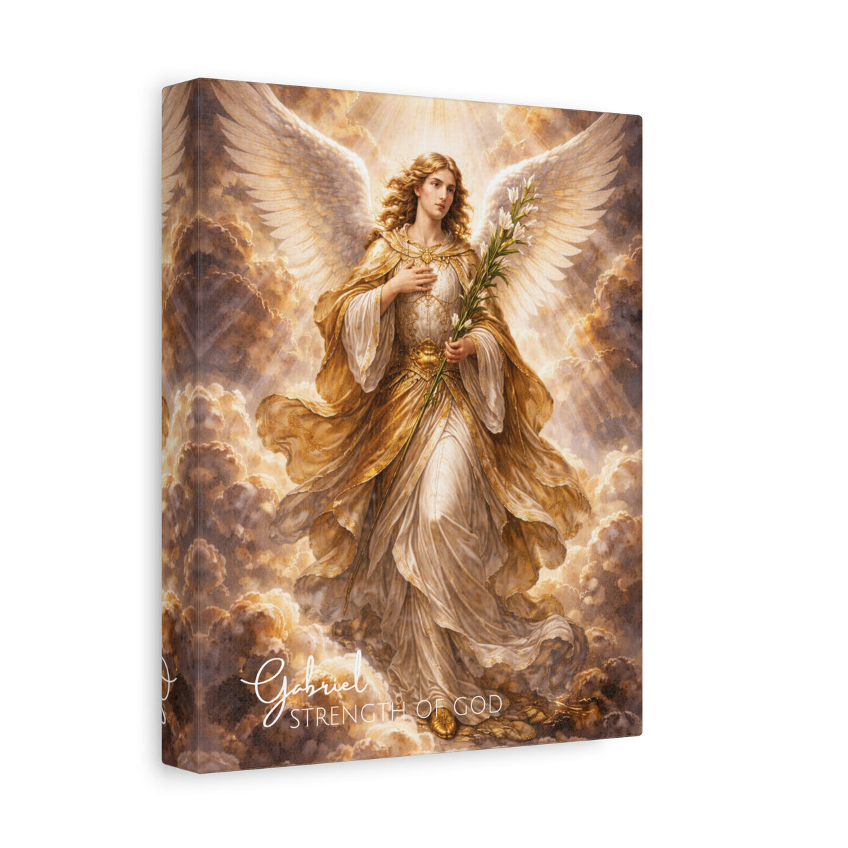 Archangel Gabriel Strength of God Wall Art