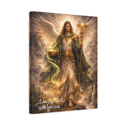 Archangel Raphael Canvas Wall Art