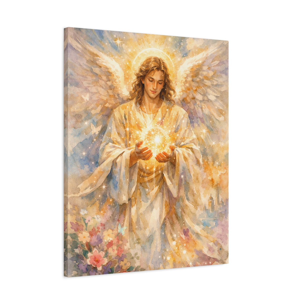 Archangel Hamied Canvas Wall Art