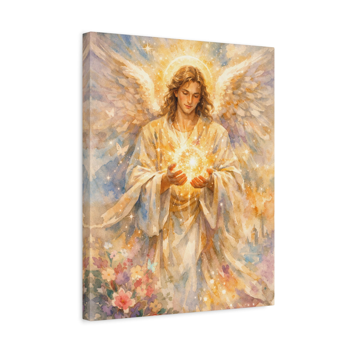 Archangel Hamied Canvas Wall Art