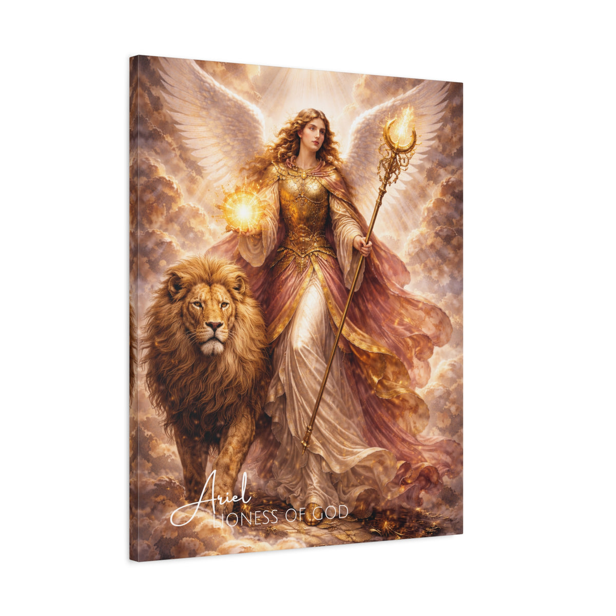 Archangel Ariel Canvas Wall Art