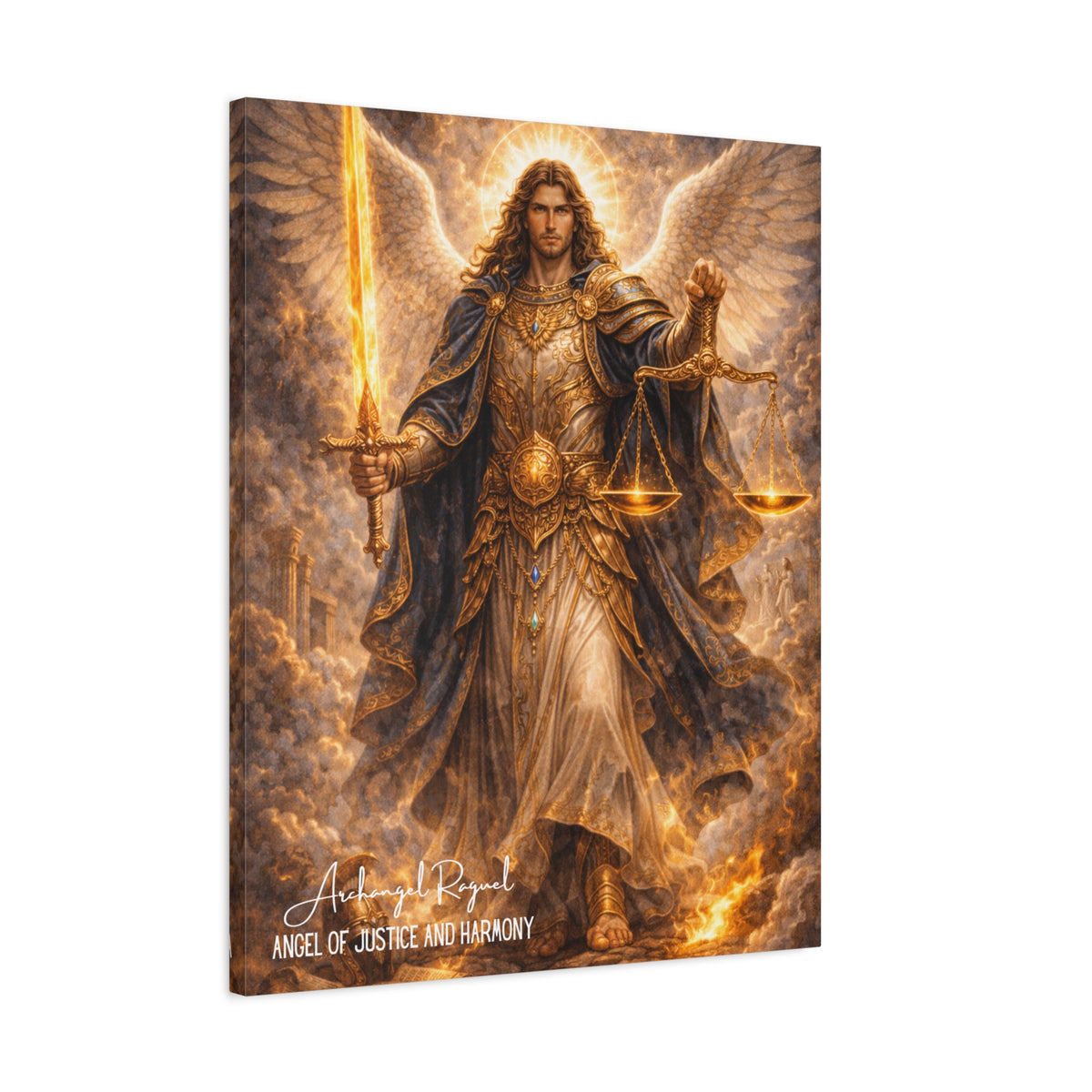 Archangel Raguel Justice and Harmony Wall Art