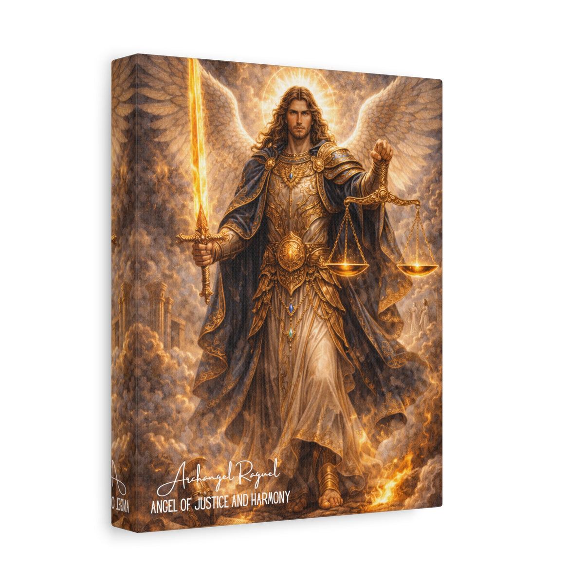 Archangel Raguel Justice and Harmony Wall Art