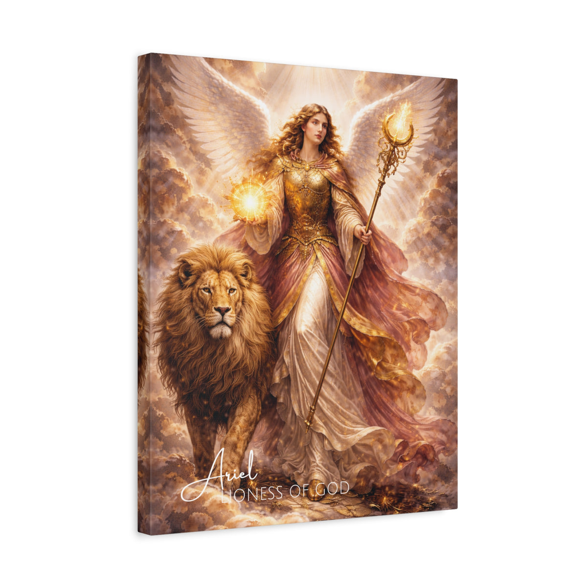 Archangel Ariel Canvas Wall Art
