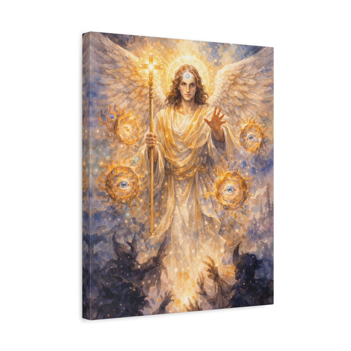Archangel Phanuel Canvas Wall Art