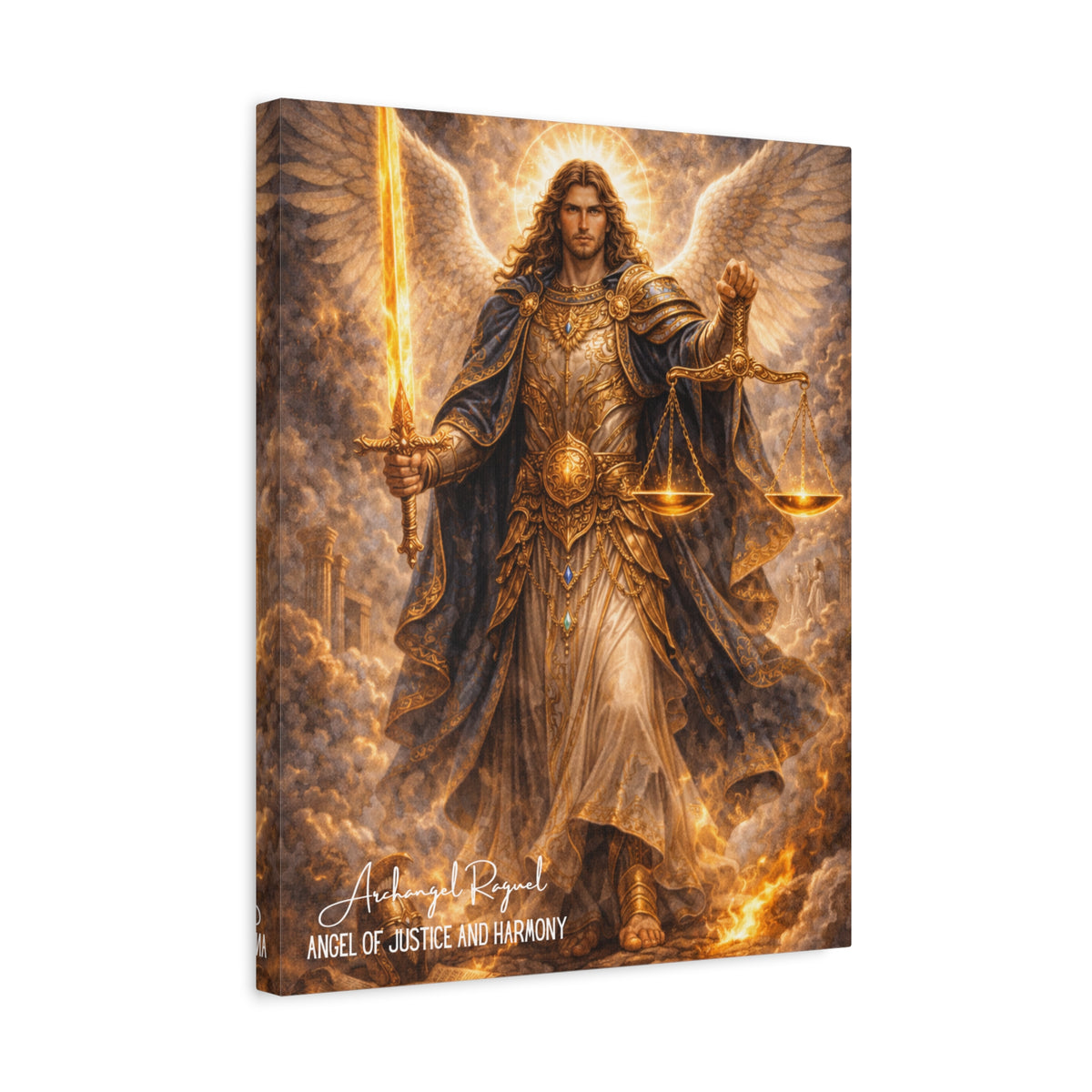 Archangel Raguel Justice and Harmony Wall Art