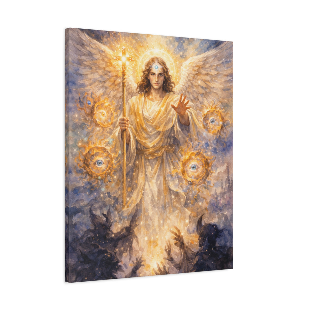 Archangel Phanuel Canvas Wall Art