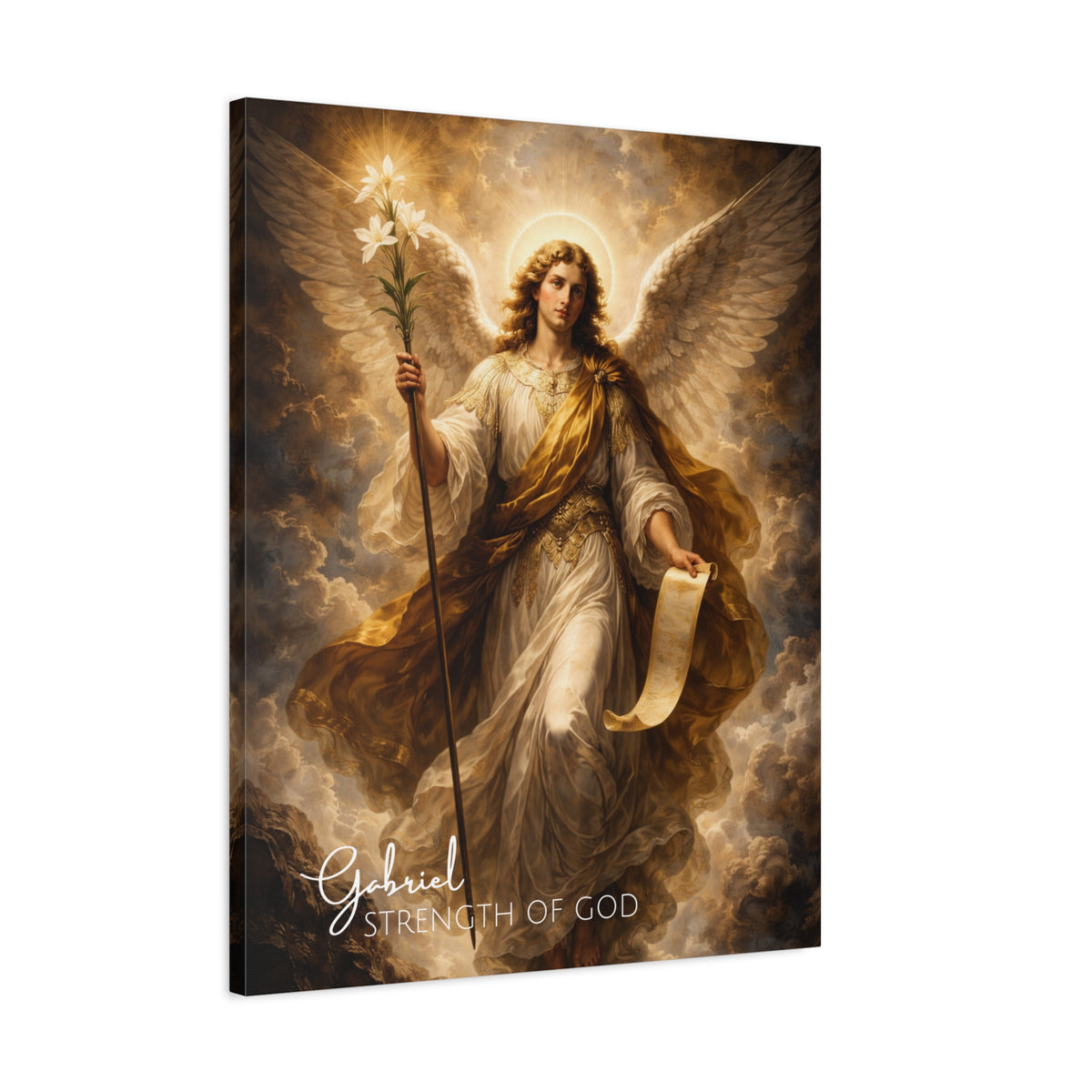 Archangel Gabriel Canvas Wall Art