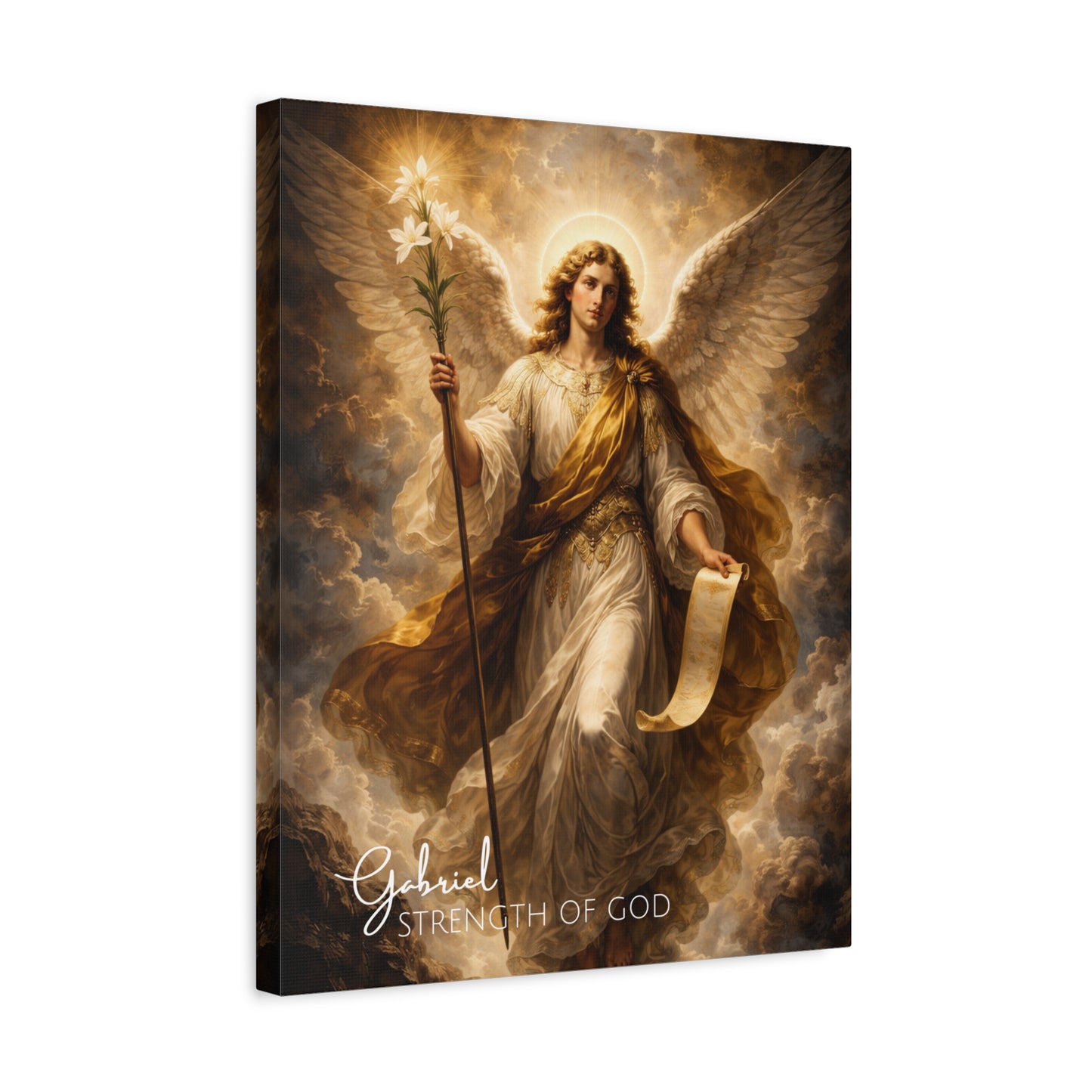 Archangel Gabriel Canvas Wall Art