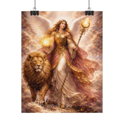 Archangel Ariel Canvas Wall Art