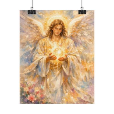 Archangel Hamied Canvas Wall Art