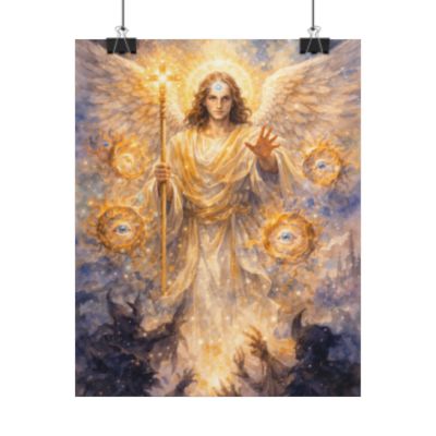 Archangel Phanuel Canvas Wall Art