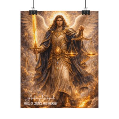 Archangel Raguel Justice and Harmony Wall Art