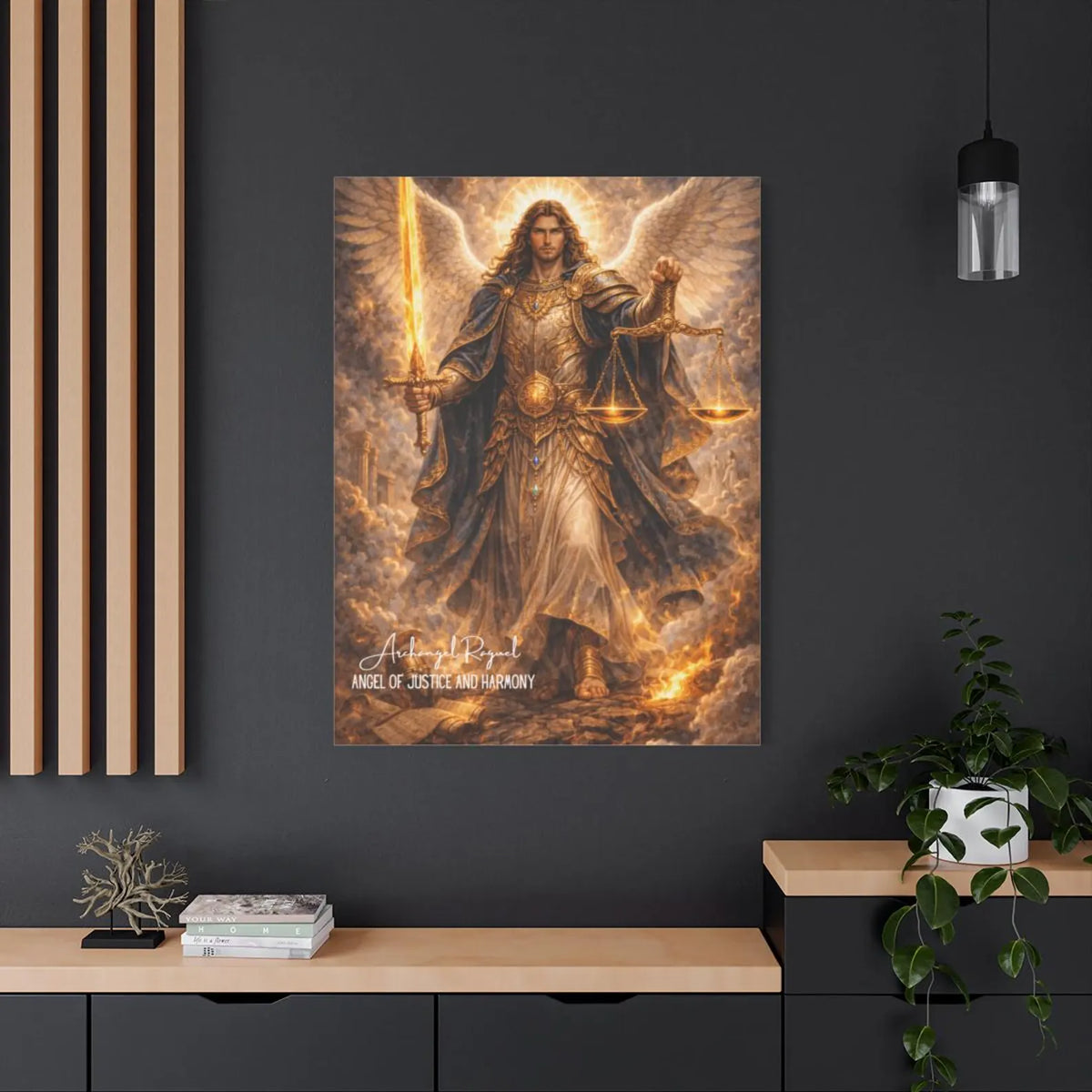 Archangel Raguel Justice and Harmony Wall Art